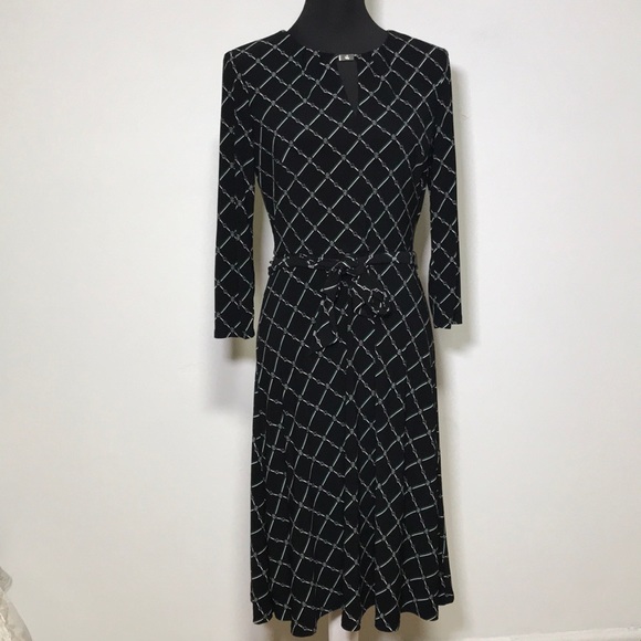 Lauren Ralph Lauren Dresses & Skirts - LAUREN Ralph Lauren logo A- Line Midi Dress Sz 4